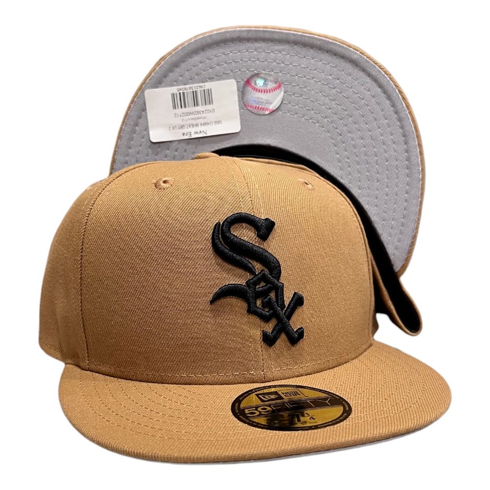 New Era Chicago White Sox Wheat Pack 59FIFTY Fitted Hat Cap